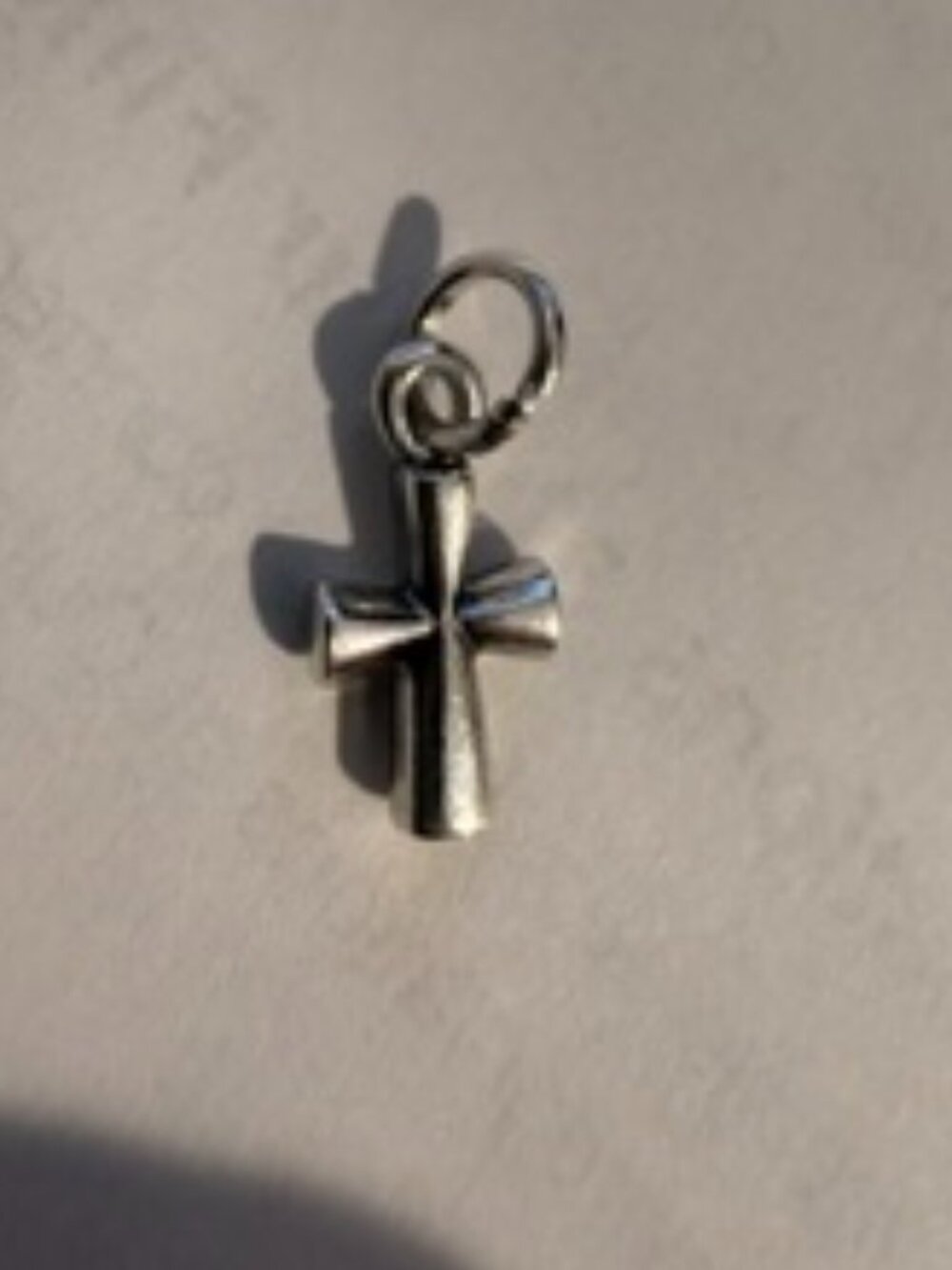 James Avery Mini Cross Charm (Retired)